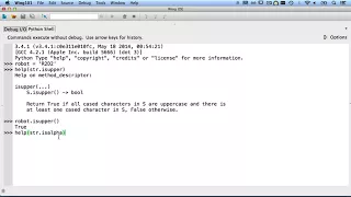 str methods alphanumeric