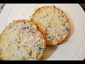 Recipe Cake from Scratch - Vanilla Cake with Sprinkles