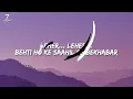 Leher (Lyrics) - Arijit Singh | Pritam | Shahid, Kriti, Rashmika | Cocktail 2