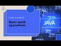 7 Basic math operations