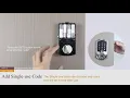 New Electronic Touchpad Deadbolt User Guide