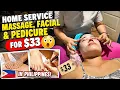 33 for a Home Service FULL Spa Day in the Philippines MariaRose Vlog