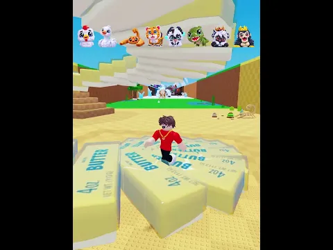 Asmr Wax Butter vs All Steal an Egg Bosses in roblox #roblox #usa #stealanegg #robloxshorts