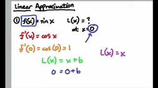Linear Approximation - AP Calculus AB