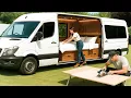 Lagu Couple Builds Stunning Camper Van From Scratch | Full Transformation by @Mar.lavender