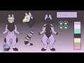 Bonez Skull Dog Furry Base Reference Sheet