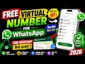 Free Virtual Number For WhatsApp Fake Whatsapp Kaise Banta Hai 2026 Virtual Number For Whatsapp