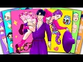 Download Lagu HUNTRIX In Love With SAJABOYS - KPOP DEMON HUNTERS | Sticker Book DIY