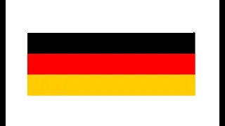 Germany Draw Flag of Germany using Python Turtle Graphics