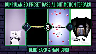 Download KUMPULAN 20 PRESET ALIGHT MOTION TERBARU | SELAMAT HARI GURU - DIBAWAH 5MB! MP3