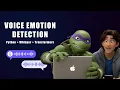 Voice Emotion Detection with Python Whisper Transformers
