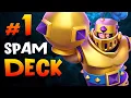 Download Lagu The BEST Mega Knight Spam Deck in Clash Royale