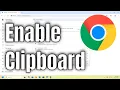 How To Enable Clipboard Access on Google Chrome Solution