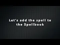 Eadon RPG for Invector - Spell Creation Example