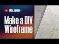 DIV NESTED WIRE FRAMING