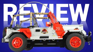 LEGO Jurassic Park Jeep Wrangler is a clever girl