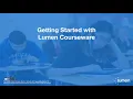 Getting Started with Lumen Courseware OHM for Math Chemistry