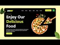 How to Make a Restaurant Website Using HTML CSS Responsive Website Design