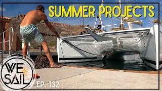 WE Sold Our Boat & Started New Projects | Episode 132
