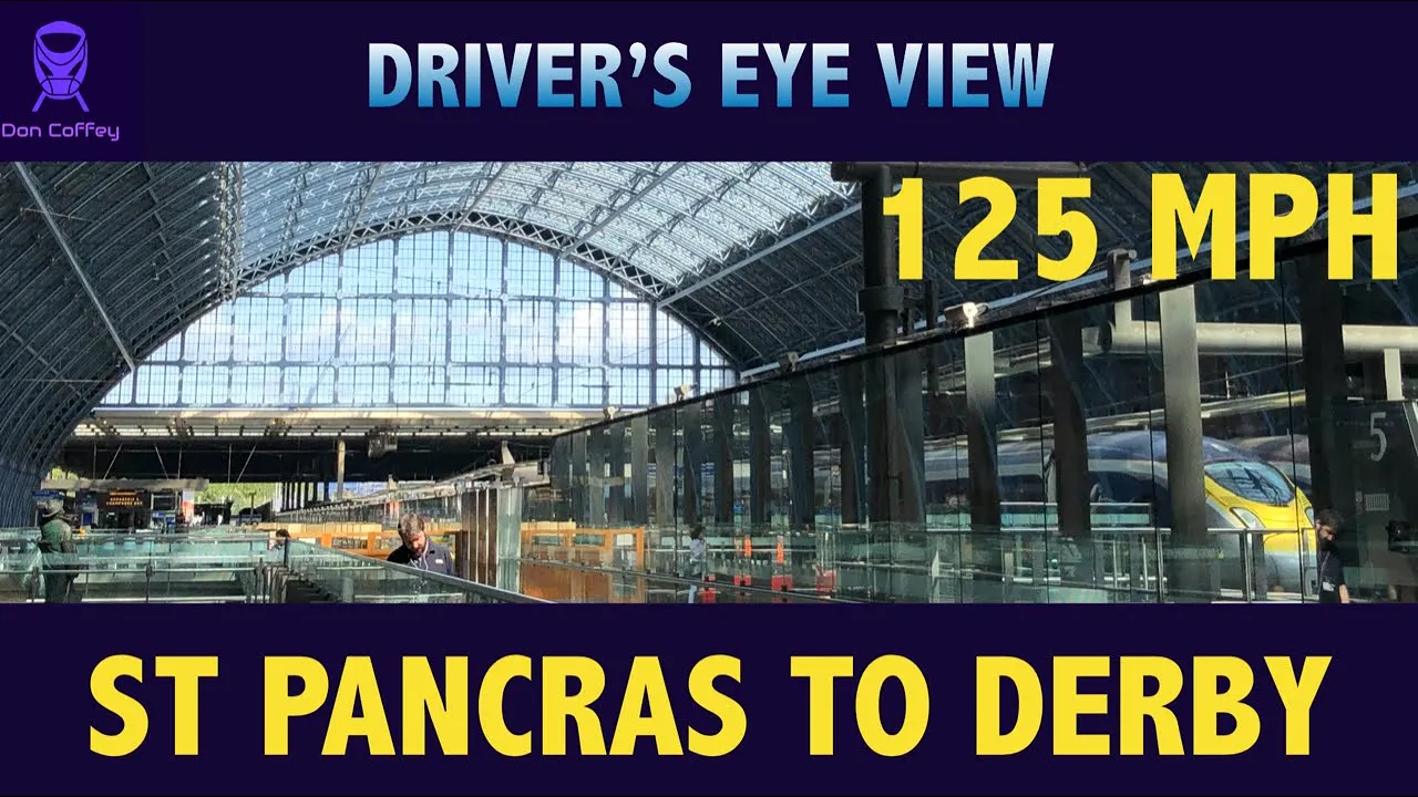 St Pancras to Derby - 125 mph!