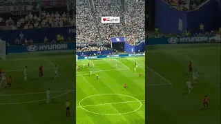 هدف مصر الأول في الأرجنتين  ياسر إبراهيم    رد فعل ميسي المصدوم   كأس العالم                       دندنها