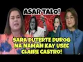 Download Lagu SARA DUTERTE NAKATIKIM NA NAMAN NG BANAT KAY USEC CLAIRE CASTRO‼️NAGMAMAGALING KASI‼️