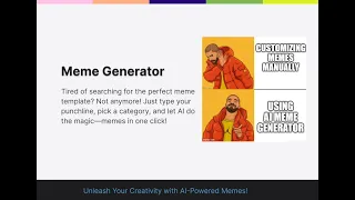 AI Meme Generator Project Demo Python CLIP Model spaCy Tkinter GUI Data Science Project