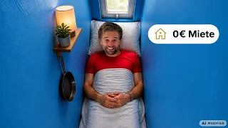 Wir bauen die kleinste Wohnung für einen Obdachlosen