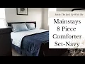 Mainstays 8 Piece Comforter Set -