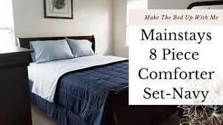 Mainstays 8 Piece Comforter Set -