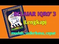 BELAJAR IQRO' 3 (Lengkap)