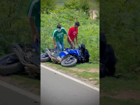 GORILLA CHOR 😱 GIR GAYA 😡 || rc 200 attitude status ❤️ || #ktm || #viral || #trending || #shorts