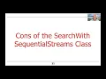Evaluating the Java Sequential SearchStreamGang Case Study