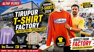 Tshirts factory tirupur / blue barrow tirupur