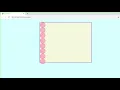 Create elements dynamically in HTML using Javascript HTML CSS JS Flower project