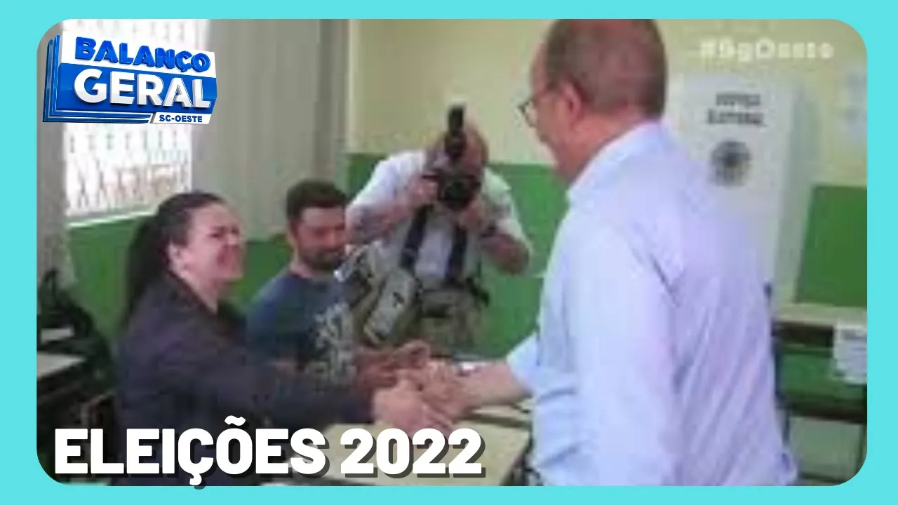 Eleições 2022: candidatos a vice-governadores e governador votam no Oeste
