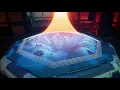 Holotable map using Unity3d VFX Graph and Mapbox