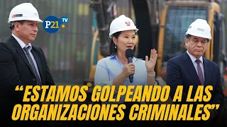 KEIKO FUJIMORI: "El balance - de la gestión- vendrá a los 100 días de gobierno"