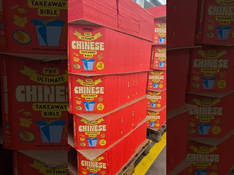 The Ultimate Chinese Takeaway Bible in Production - How it’s Made 🏭