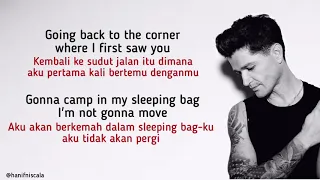 the script the man who can t be moved lirik terjemahan