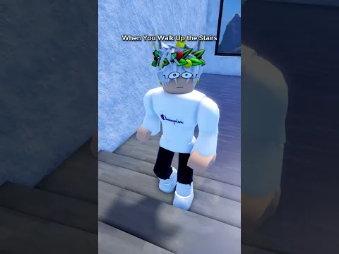 When You Walk Up the Stairs 😭  #roblox #robloxanimation #kaplayz