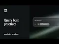 Computer query best practices Perplexity Academy
