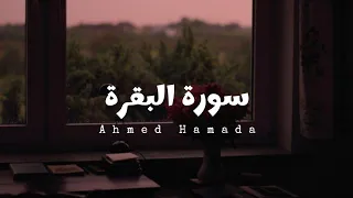 سورة البقرة للقارئ احمد حمادي بدون مؤثرات 