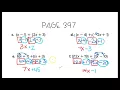 Adding Subtracting Linear Expressions II