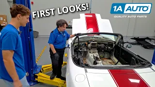 "This Is Mint!" - The New Guy Reacts to Project Miata! (Plus, What Should We Do with the Stripe?)