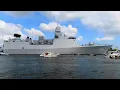 Download Lagu Sail-In 2025 Amsterdam: Marineschip Zr.Ms. Evertsen - F805 op het Noordzeekanaal / Petroleumhaven