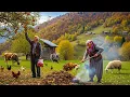 How do people live in remote Turkish villages? Rural life in autumn