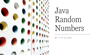 Java Random Numbers