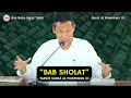 Lagu Bab Sholat | Gus Baha Ngaji Tafsir Surat Al Mukminun 01