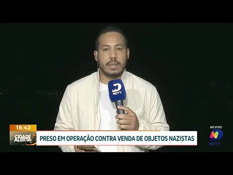 Prisão em flagrante: suspeito de apologia ao nazismo é detido em operação policial em SC